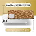 thumbnail image 6 of Case Yard Wooden Case Outside Soft TPU Silicone, Slim Fit Shockproof Wood Protective Phone Cover for Girls Boys Men and Women, Supports Wireless Charging T pattern Design case for iPhone-12-Mini, 6 of 7