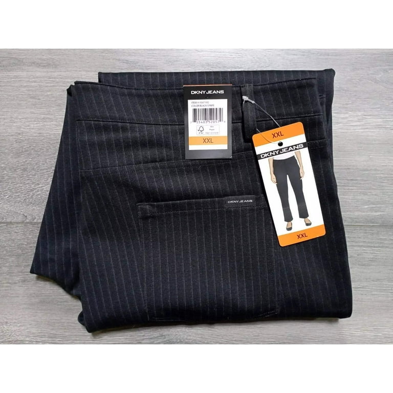 DKNY Jeans Womens Midweight Straight Leg Ponte Pant (US, Alpha, X