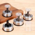 thumbnail image 4 of Reheyre Set of 2 Stainless Steel Oil Vinegar Bottles Pourers - 45mm Plugs Dispensers, 4 of 8