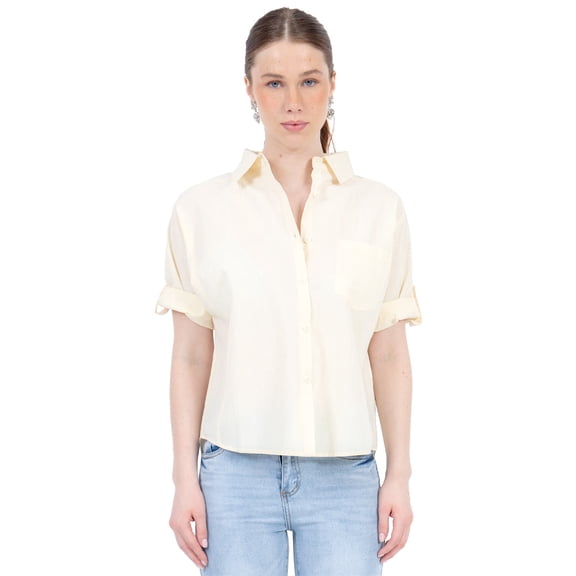 BLUSA PARA MUJER QUARRY CASUAL CUELLO ITALIANO