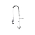 thumbnail image 1 of Manguera Retráctil con Pistola de Prelavado Rhino, Acero Inoxidable, 1000 PSI, Llaves Juntas Frío y Caliente, Ahorro de Agua, Uso Profesional para Cocina Industrial, MAPREC-M2J, 1 of 1