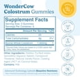 thumbnail image 2 of WONDERCOW Colostrum Gummies for Gut Health, Immune Support, Muscle Recovery & Wellness | Natural IgG Whole Bovine Colostrum Supplement, 1,000mg per Serving (15 Gummies (5 Servings), Vanilla Cream), 2 of 10