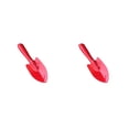 thumbnail image 1 of Herramientas de jardín de hierro duraderas y elegantes Scienceny pala de jardinería paleta de jardín rastrillo rojo 2Conjunto, 1 of 6