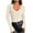 Beige, variant on Turilly Womens Sweaters Slim Fashion Women's Casual Long Sleeve Solid V-Neck Ladies Tops Blouse Sweater