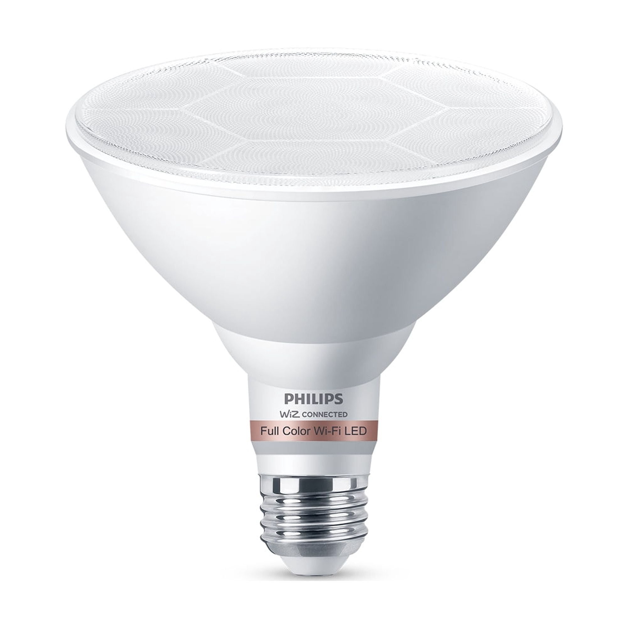 Philips Smart Wi-Fi Connected LED 120-Watt PAR38 Floodlight Light Bulb, Color, Dimmable, E26 Medium Base (1-Pack)