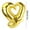 Gold, variant on Fmbmuo 18 Inch Red Heart Shaped Aluminum Foil Balloon, Wedding Decoration Wedding Valentine'S Day Aluminum Foil Heart Balloon