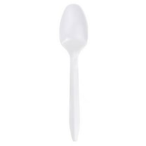 McKesson Plastic Teaspoons, Disposable Cutlery, 5 1/2 in, 1000 Ct