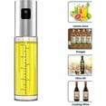 thumbnail image 2 of 100ml Vaporisateur Huile Avec Chelle, Pulverisateur Huile D'olive Avec Entonnoir Vaporisateur Huile Cuisine En Acier Inoxydable Avec Balais D'huil, 2 of 5