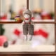 thumbnail image 5 of Christmas Day Girl Pendant High End Corduroy Round Hat Girl Pendant Christmas Decoration, 5 of 6