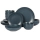 thumbnail image 1 of Juego de vajilla Gibson Home Queenslane, 16 piezas, azul mate, 1 of 6