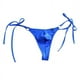 thumbnail image 5 of Tanga de hombre de seda de hielo, anillo de acero elástico, cinturón largo y delgado, cintura baja, sexy, bolsa convexa en U, pantalones T para hombre, cintura ajustable, 5 of 6