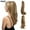 Brunette/AshBlonde, variant on XmhyTop 1 Pcs Brunette/AshBlonde Ponytail Wig, 45.72-55.88CM Heat-Resistant Synthetic, Natural-Looking for Daily Use