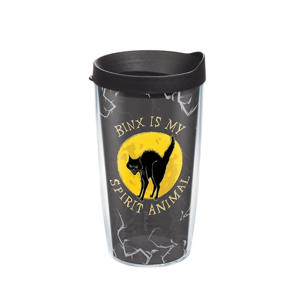 Tervis Disney Hocus Pocus Binx Halloween Double Walled Insulated Tumbler, 16oz, Classic