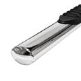 thumbnail image 2 of Fits 2021-2023 Ford Bronco TrailFX Nerf Bar A1556S TFX 4 Oval Tube Side Steps; With Step Pads; 4 Inch Oval Straight; Polished; Steel; With Welded End Caps; Rocker Panel Mount, 2 of 2
