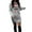 Grey, variant on Fiaer Merry Christmas Womens Sweatshirts Dress Trendy Crew Neck Long Xmas Pullover Long Sleeve Comfy Loose Fit Casual Warm Tops Grey XL