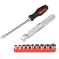 thumbnail image 1 of Unique Bargains 1 Set Belt Changing Tool Clutch Cover Removal Tool Silver Tone for Polaris RZR 800 900 S 1000 XP XP4, 1 of 7