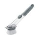 thumbnail image 2 of Cepillo automático dispensador de jabón para platos con 3 cabezas reemplazables - Cepillo de plástico gris para fregadero de cocina para ollas, sartenes y utensilios, 2 of 9