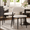 Black+Beige, variant on Leumius Dining Chairs Set of 2,Upholstered Dining Chairs with Curved Backrest, Modern Kitchen & Dining Room Chairs with Metal Leg for Dining Room, Restaurant,Walnut Beige