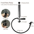 thumbnail image 3 of Beer Keg Coupler Party Pump D System 8 inch Silver Draft Beer Picnic Tap by Pera Model 104, 3 of 7