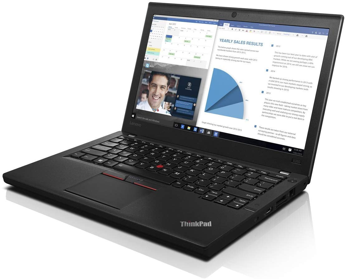 Lenovo ThinkPad X260 20F6005HUS Laptop (Windows 7 Pro, Intel Core i5
