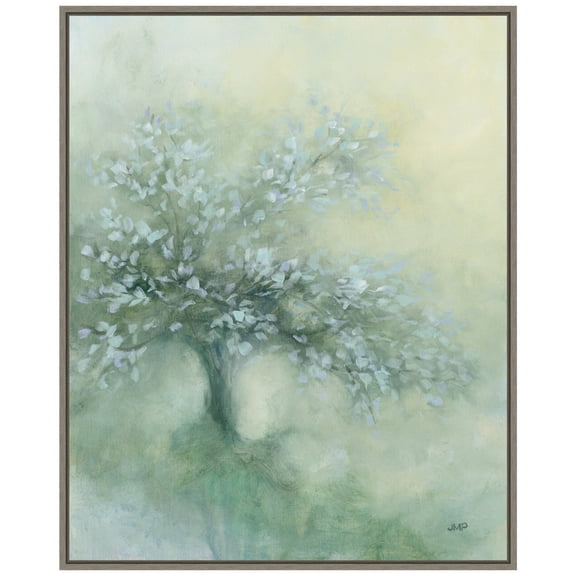 Amanti Art Subtle Tree I Framed Canvas Wall Art Print
