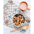 thumbnail image 3 of Easter Kitchen Dish Towels for Drying Dishes Set of 4, Spring Rabbit Butterfly Botanical Florals Grey Plaid Waffle Weave Microfiber Hand Tea Bathroom Towels Quick Dry & Absorbent Towel 12x12, 3 of 7