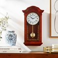 thumbnail image 2 of Bulova C4443 Baronet Chiming Clock, Mahogany, 2 of 5