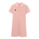 thumbnail image 3 of Vestido de mujer de manga corta, ajustado, bordado, vestido informal transpirable, rosa, XL Monstrate AP001476-15B, 3 of 7