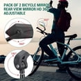 thumbnail image 2 of Espejo Retrovisor Ajustable de 360° para Bicicleta, Espejos de Manillar de Bicicleta con Visión Amplia y Clara, Accesorios de Seguridad para Ciclismo Al Aire Libre A, 2 of 5
