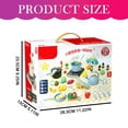 thumbnail image 3 of DJN CUTE STONE Play Kitchen Accessories Set Kids Cooking Toys Set With Play Pots And Pans Electronic Induction Cooktop With Sound And Light Cookware Utensils Kids Kitchen Set Kitche, 3 of 9