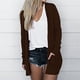 thumbnail image 1 of Puntoco Blusa casual de manga larga de color para mujer con cárdigan de bolsillo Puntoco Puntoco-1, 1 of 7