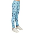 thumbnail image 2 of Christmas Wonderland Women's Blue Leggings, 2 of 3