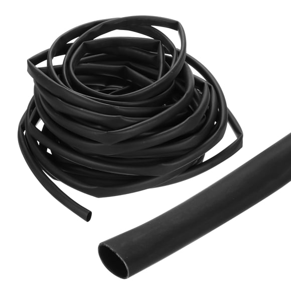 5/16 Inch 33ft Wire Heat Shrink Tubing 3:1 Double-sided Wrap Black