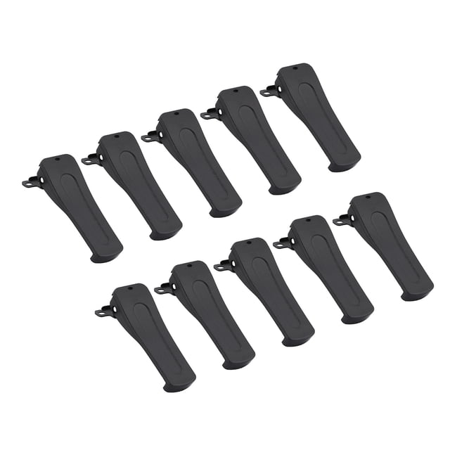Clip de Cinturón H777 H777 de 10 piezas, Clip de Cinturón de Reemplazo para BF-888S BF-666S BF-777S H-777 Accesorios de Radio Walkie Talkie Two Way