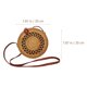 thumbnail image 2 of ADDHAT Cruzado Rattan Color Para Uso Diario Y Viajes Casuales, 2 of 7
