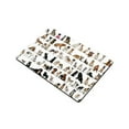 thumbnail image 2 of MKHERT Various Puppy Dogs Funny Animal Doormat Rug Home Decor Floor Mat Bath Mat 23.6x15.7 inch, 2 of 3