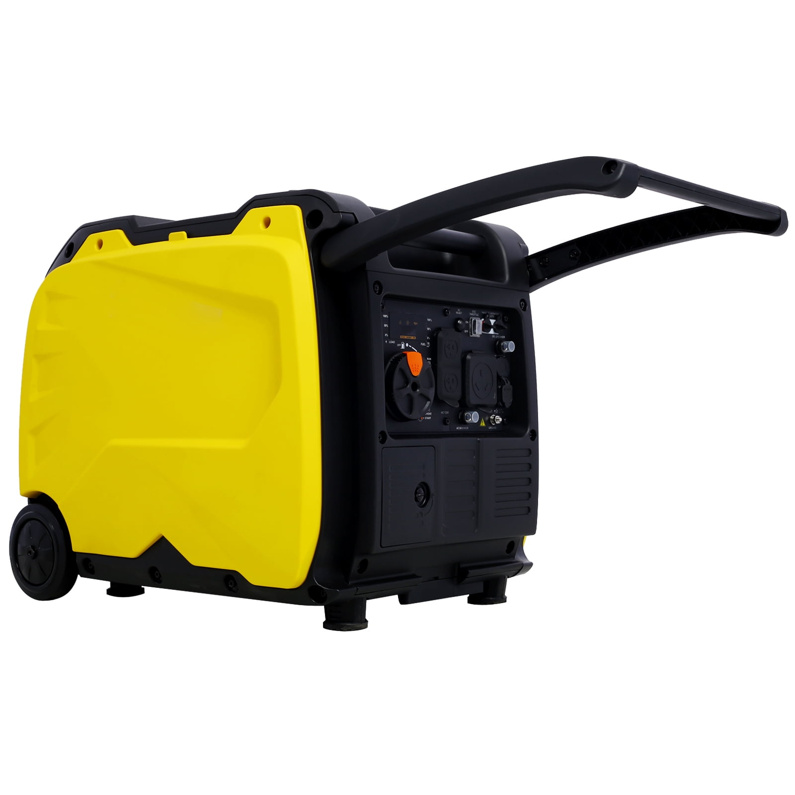 Kselythan 4500-Watt Super Quiet Inverter Generator,Portable Generator,Wheels Handle Kit Included,212 cc 4-stroke OHV,Super Quiet Generator For Indoor,Outdoor,Camping
