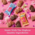 thumbnail image 2 of Ghirardelli Chocolate Company Milk Chocolate Caramel Duet Hearts, Heart Shaped Chocolates for Valentines, 6 Oz Bag, 2 of 5