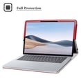 thumbnail image 3 of Labanema 14.4" Microsoft Surface Laptop Studio Case, PU Leather Folio Stand Protective Case, Cover for 14.4" Microsoft Surface Laptop Studio (Red), 3 of 7