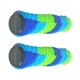 thumbnail image 5 of 2x Puños de manillar Cómodos y ergonómicos de 0,87" de diámetro con cubierta premium Azul verde, 5 of 9