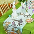 thumbnail image 2 of Fun Express 15.5 Inch Tall Rustic Easter Rabbit Figurine Farmhouse Easter Home Decor, Table Top and Mantel Accent, 2 of 8