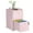 Pink, variant on Polup Metal 2 Drawer Letter Size Freestanding Storage File Organizer, Pink