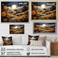 thumbnail image 4 of Designart "Farmhouse landscapes Of Gold III" Farm Canvas Print, 4 of 5