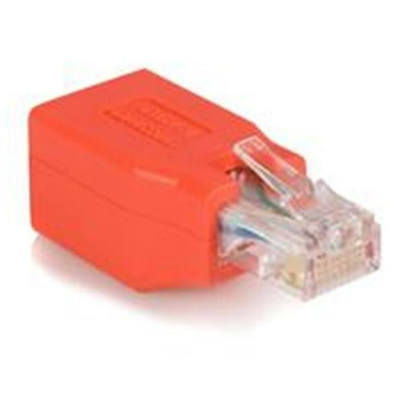 StarTech.com Gigabit Cat6 to Crossover Ethernet Adapter - Red