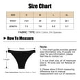 thumbnail image 7 of Women's Briefs Low-Rise Thong 5 Pack of Cotton Panties Women S-XL Underwear, 7 of 7