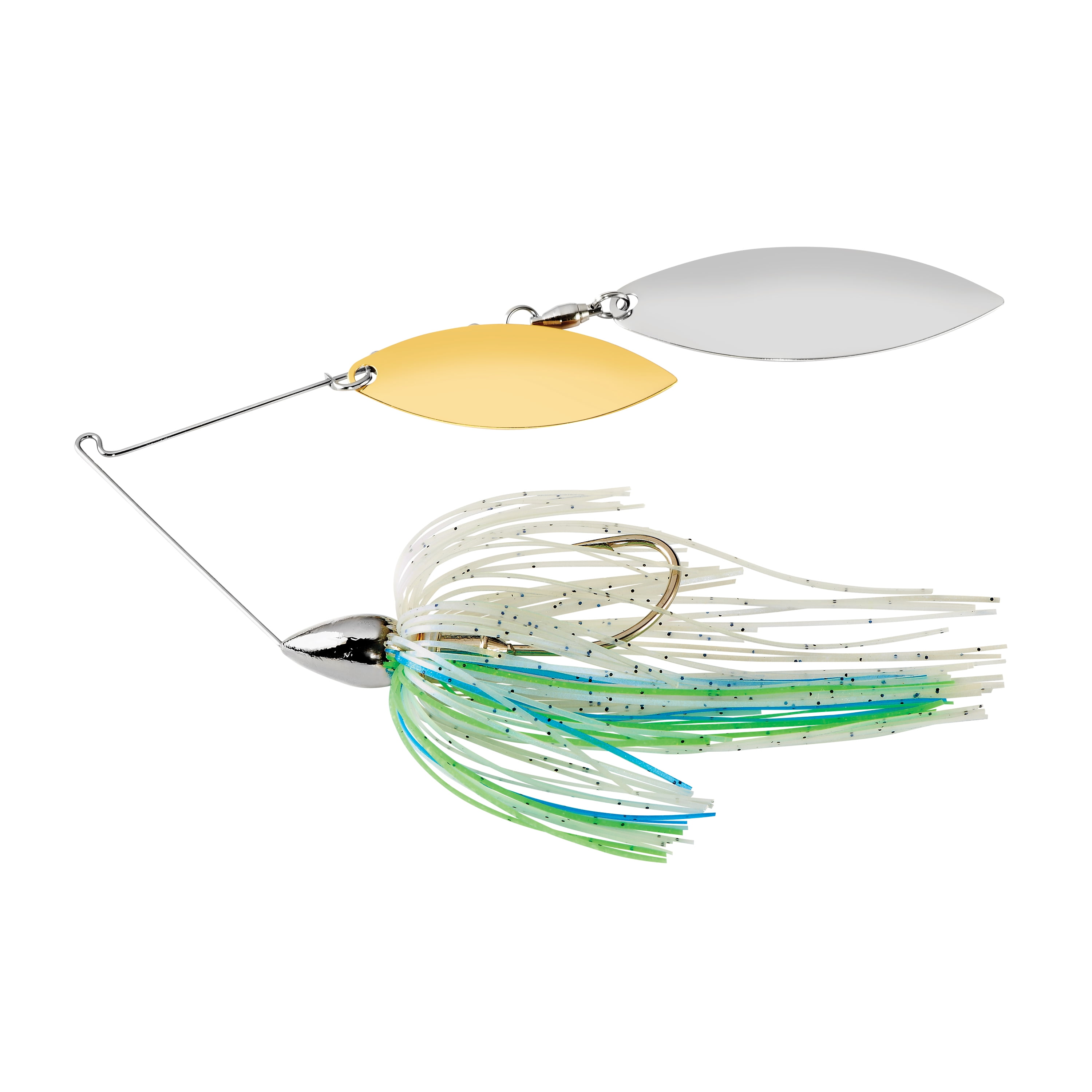 War Eagle Nickel Frame Double Willow Spinnerbaits Blue Herring 3/8 oz.