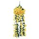 thumbnail image 1 of Vid de flores artificiales para colgar en la pared, decoración floral, vid violeta artificial, decoración para el hogar, hotel, amarillo Inevent HA6541-03B, 1 of 7