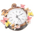 thumbnail image 4 of HLONK Non-ticking Table Clock Retro Mantel Shelf Clock for Living Room Bedroom, 4 of 8