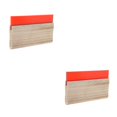thumbnail image 1 of Riwesomey Screen Printing Squeegee Wooden Handle Ink Board   Scraper Scratch rojo 20 centímetros 2piezas, 1 of 1