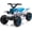 Blue, variant on 6V Electric Ride-On ATV Quad, 4-Wheel Low-Speed Vehicle with LED Lights, Music, Rechargeable Battery, 1-2 Hour Playtime, 55 lbs